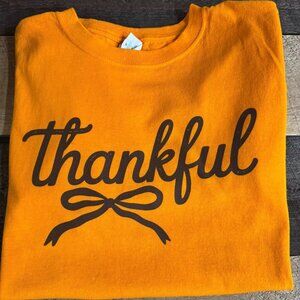 Size S - "Thankful" Tee - $20